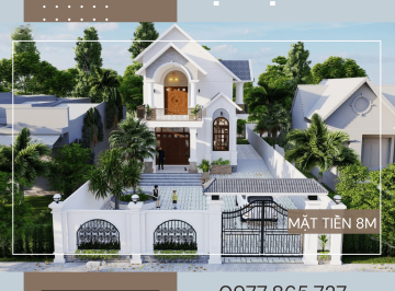 Chiêm Ngưỡng Mẫu Biệt Thự 2 Tầng Mặt Tiền 8M Sang Trọng Quận 9
