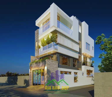 Mẫu nhà phố đẹp hiện đại dẫn đầu 2023