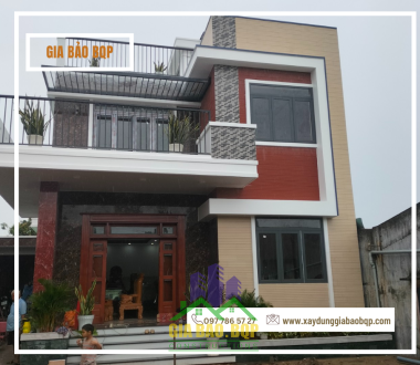 Thi Công Xây Dựng Nhà 2 Tầng Trọn Gói - Anh Hậu tại Long An