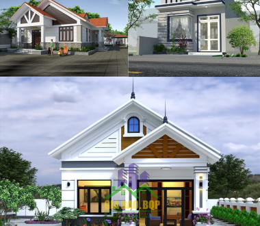 Kiểu nhà cấp 4 mái thái đẹp giá khoảng 900 triệu đến 1 tỉ
